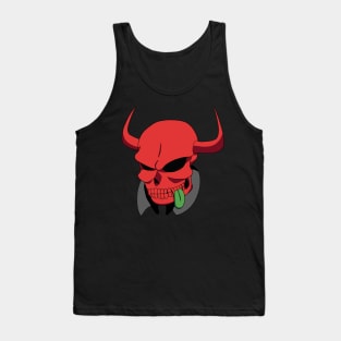 Punk Skull (Horn Version) Tank Top